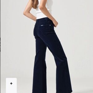 ROLLA'S Navy Flare Jeans